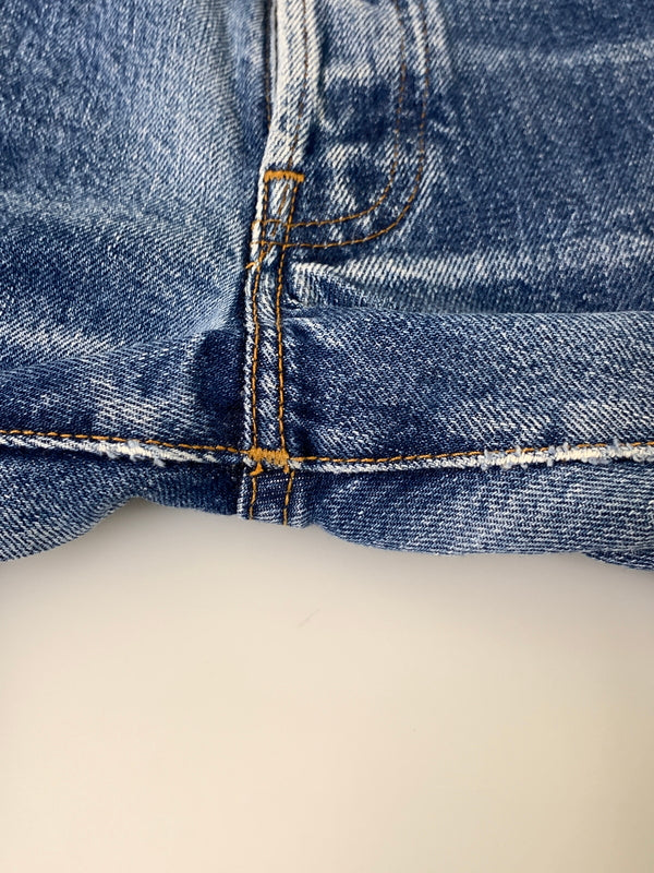 【現状渡し品】【メンズ】 LEVI'S リーバイス 501 DENIM PANTS バレンシア工場 90'S BIG E 復刻 デニムパンツ メンズ ボトムス ヴィンテージ ジーンズ ジーパン 90年代 ヴィンテージ 157-260731-em-60-min サイズ：W31×L36 カラー：インディゴ 万代Net店