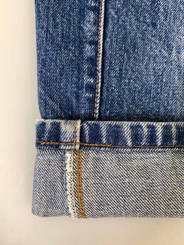 【現状渡し品】【メンズ】 LEVI'S リーバイス 501 DENIM PANTS バレンシア工場 90'S BIG E 復刻 デニムパンツ メンズ ボトムス ヴィンテージ ジーンズ ジーパン 90年代 ヴィンテージ 157-260731-em-60-min サイズ：W31×L36 カラー：インディゴ 万代Net店