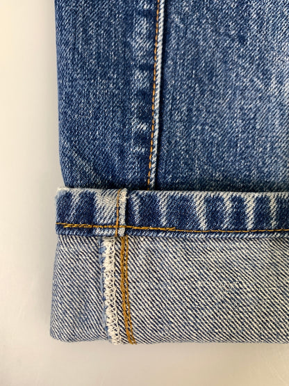 【現状渡し品】【メンズ】 LEVI'S リーバイス 501 DENIM PANTS バレンシア工場 90'S BIG E 復刻 デニムパンツ メンズ ボトムス ヴィンテージ ジーンズ ジーパン 90年代 ヴィンテージ 157-260731-em-60-min サイズ：W31×L36 カラー：インディゴ 万代Net店