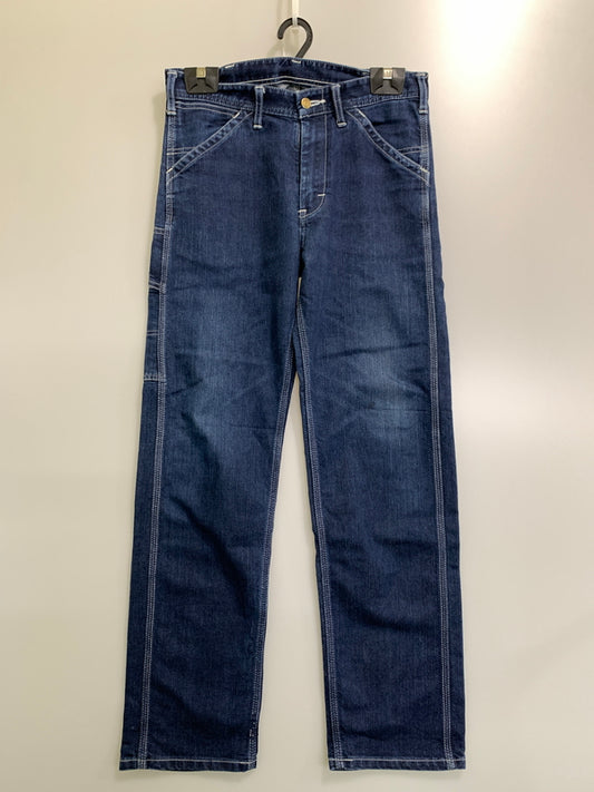 【中古品】【メンズ】 LEE リー DENIM PAINTER PANTS LWP66001 デニム ペインター パンツ メンズ ボトムス ジーンズ ジーパン 158-260731-em-58-min サイズ：M カラー：インディゴ 万代Net店