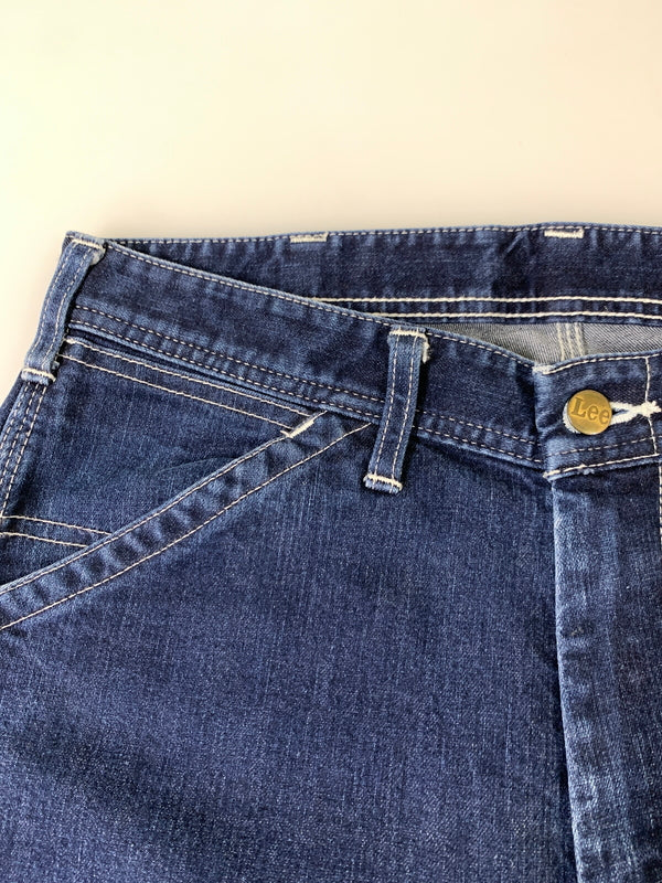 【中古品】【メンズ】 LEE リー DENIM PAINTER PANTS LWP66001 デニム ペインター パンツ メンズ ボトムス ジーンズ ジーパン 158-260731-em-58-min サイズ：M カラー：インディゴ 万代Net店
