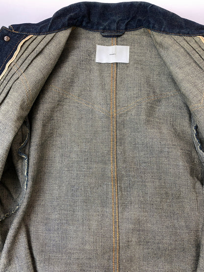【中古品】【メンズ】 SUGARHILL シュガーヒル CLASSIC DENIM JACKET CLASS01 クラシック デニムジャケット アウター 140-260731-yn-14-min サイズ：3 カラー：インディゴ 万代Net店