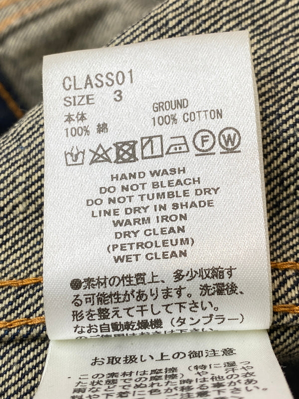 【中古品】【メンズ】 SUGARHILL シュガーヒル CLASSIC DENIM JACKET CLASS01 クラシック デニムジャケット アウター 140-260731-yn-14-min サイズ：3 カラー：インディゴ 万代Net店