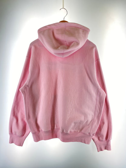 【中古品】【メンズ】 SUPREME シュプリーム 25SS REVERSE HOODED SWEATSHIRT フーデッド スウェットシャツ 149-260805-zi-14-min サイズ：M カラー：ピンク 万代Net店