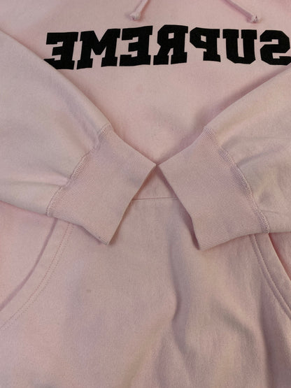 【中古品】【メンズ】 SUPREME シュプリーム 25SS REVERSE HOODED SWEATSHIRT フーデッド スウェットシャツ 149-260805-zi-14-min サイズ：M カラー：ピンク 万代Net店