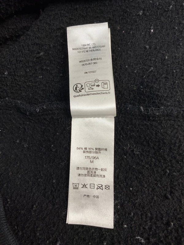 【中古品】【メンズ】 SUPREME シュプリーム 23FW PATCHWORK COLLEGIATE HOODED SWEATSHIRT フーデッド スウェットシャツ 149-260805-zi-15-min サイズ：M カラー：ブラック 万代Net店