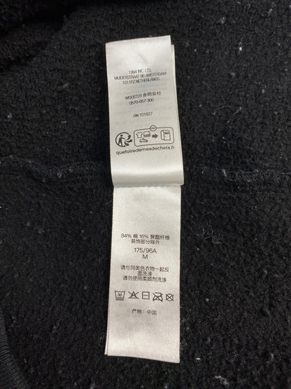 【中古品】【メンズ】 SUPREME シュプリーム 23FW PATCHWORK COLLEGIATE HOODED SWEATSHIRT フーデッド スウェットシャツ 149-260805-zi-15-min サイズ：M カラー：ブラック 万代Net店