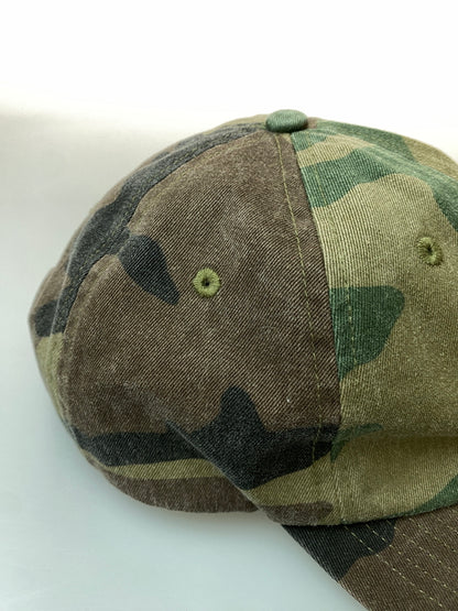 【中古品】【メンズ】 SUPREME シュプリーム PIGMENT DYE 6ｰPANEL CAP キャップ 帽子 185-260729-AS-66-min サイズ：ONE SIZE(58cm) カラー：カモフラージュ 万代Net店