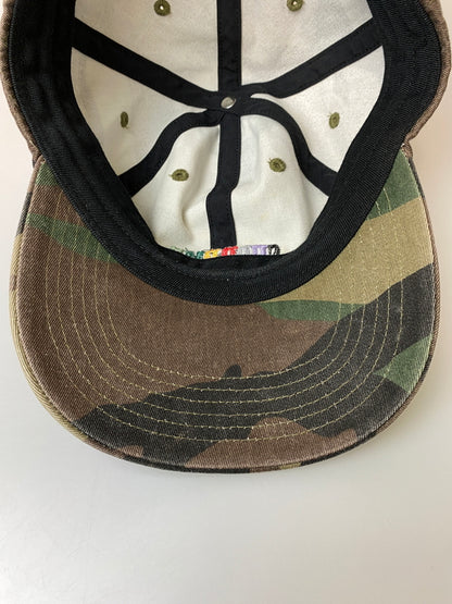 【中古品】【メンズ】 SUPREME シュプリーム PIGMENT DYE 6ｰPANEL CAP キャップ 帽子 185-260729-AS-66-min サイズ：ONE SIZE(58cm) カラー：カモフラージュ 万代Net店