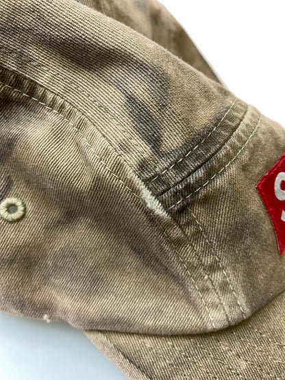 【中古品】【メンズ】 SUPREME シュプリーム 26SS OVERDYED CAMP CAP キャップ 帽子 185-260729-AS-68-min サイズ：ONE SIZE(58cm) カラー：ブラウン 万代Net店