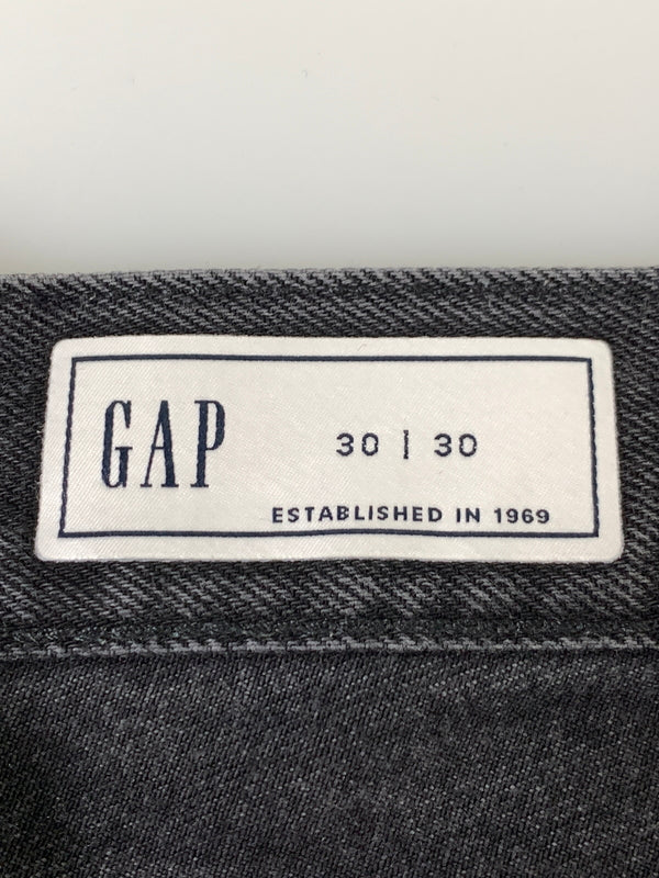 【中古品】【メンズ】 GAP ギャップ BLACK DENIM PANTS ブラック デニムパンツ メンズ ボトムス ジーパン ジーンズ 158-260731-em-47-min サイズ：30-30 カラー：インディゴブラック 万代Net店