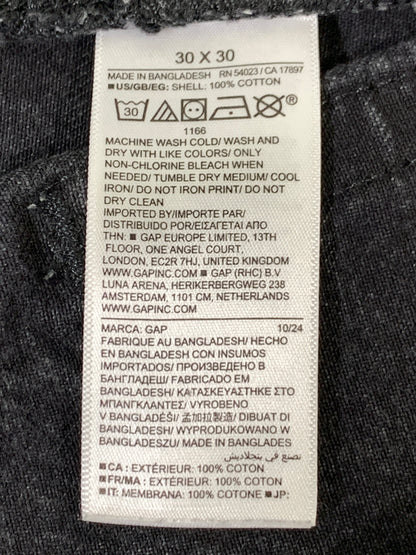 【中古品】【メンズ】 GAP ギャップ BLACK DENIM PANTS ブラック デニムパンツ メンズ ボトムス ジーパン ジーンズ 158-260731-em-47-min サイズ：30-30 カラー：インディゴブラック 万代Net店