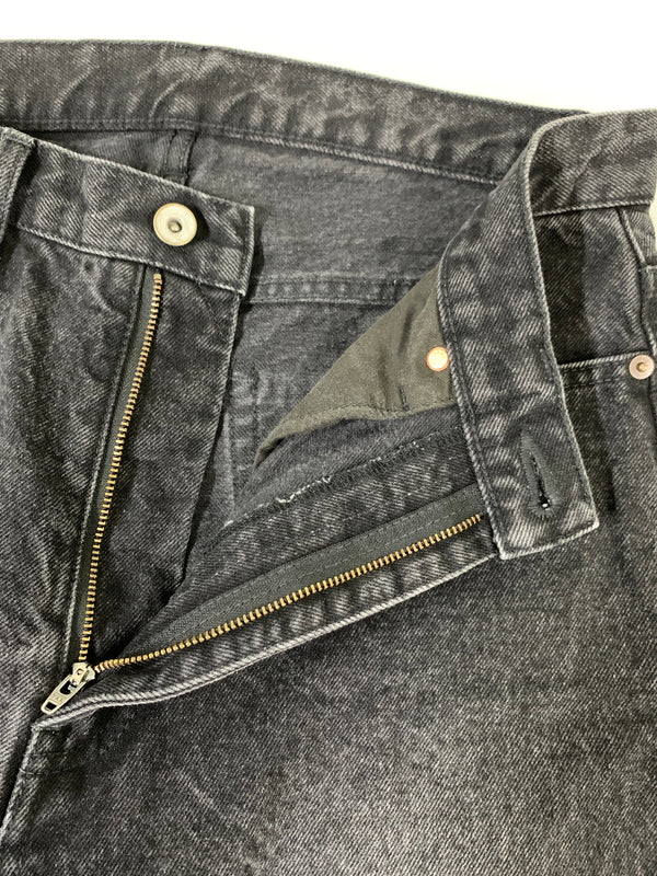 【中古品】【メンズ】 UNIVERSAL PRODUCTS ユニバーサルプロダクツ BLACK DENIM PANTS ブラック デニム パンツ メンズ ボトムス ジーンズ ジーパン 158-260731-em-46-min サイズ：2 カラー：インディゴブラック 万代Net店