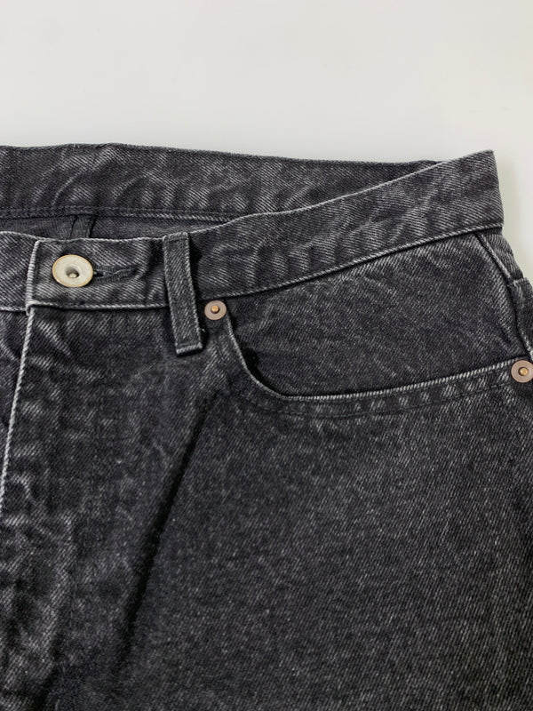 【中古品】【メンズ】 UNIVERSAL PRODUCTS ユニバーサルプロダクツ BLACK DENIM PANTS ブラック デニム パンツ メンズ ボトムス ジーンズ ジーパン 158-260731-em-46-min サイズ：2 カラー：インディゴブラック 万代Net店