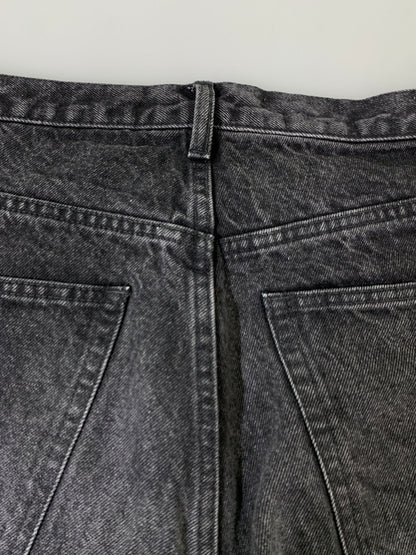【中古品】【メンズ】 UNIVERSAL PRODUCTS ユニバーサルプロダクツ BLACK DENIM PANTS ブラック デニム パンツ メンズ ボトムス ジーンズ ジーパン 158-260731-em-46-min サイズ：2 カラー：インディゴブラック 万代Net店
