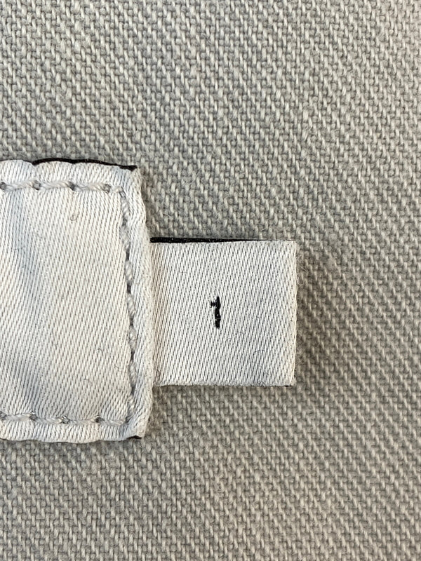 【中古品】【メンズ】 GRAPHPAPER グラフペーパー SELVAGE DENIM FIVE POCKET WIDE STRAIGHT PANTS GU251-40184LB セルビッチ デニム ファイブ ポケット ワイド ストレート パンツ ボトムス 151-260804-yn-08-min サイズ：1 カラー：グレー 万代Net店