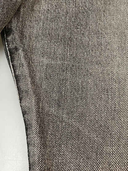 【中古品】【メンズ】 GRAPHPAPER グラフペーパー SELVAGE DENIM FIVE POCKET WIDE STRAIGHT PANTS GU251-40184LB セルビッチ デニム ファイブ ポケット ワイド ストレート パンツ ボトムス 151-260804-yn-08-min サイズ：1 カラー：グレー 万代Net店