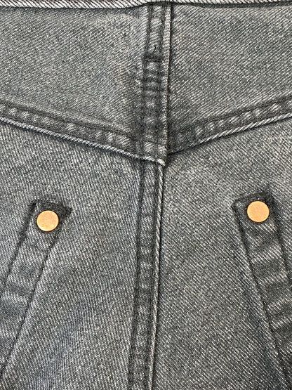 【中古品】【メンズ】 GRAPHPAPER グラフペーパー SELVAGE DENIM FIVE POCKET WIDE STRAIGHT PANTS GU251-40184LB セルビッチ デニム ファイブ ポケット ワイド ストレート パンツ ボトムス 151-260804-yn-08-min サイズ：1 カラー：グレー 万代Net店