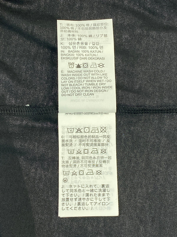 【中古品】【メンズ】 NIKE ナイキ × DOVER STREET MARKET ナイキ・バイ ドーバー ストリート マーケット LOGO TEE 半袖 ロゴ Tシャツ メンズ トップス 140-260731-em-04-min サイズ：Ｌ カラー：ブラック 万代Net店