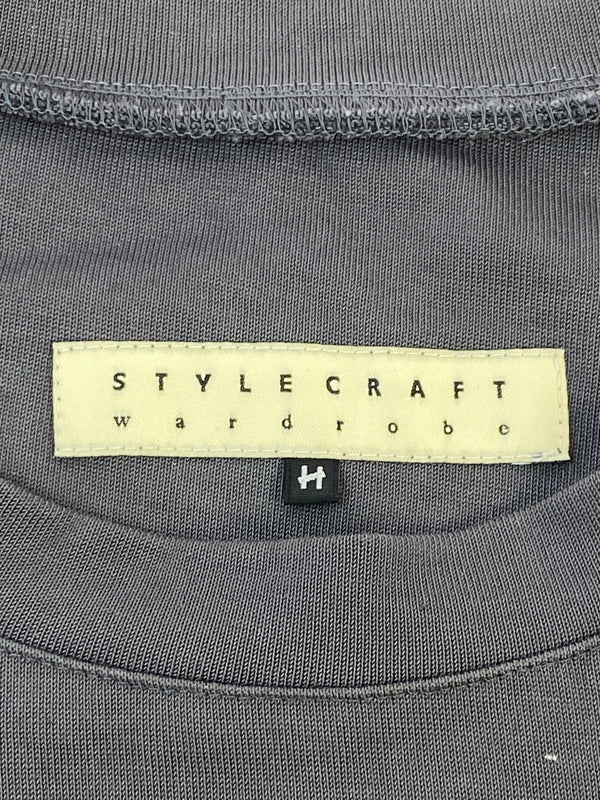 【中古品】【メンズ】 STYLECRAFT スタイルクラフト WARDROBE LS TEE ワードローブ 長袖 Tシャツ メンズ トップス 140-260731-em-02-min カラー：グレー 万代Net店