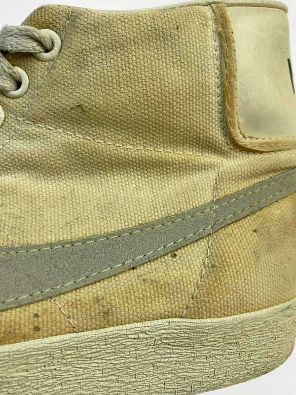 【ジャンク品】【メンズ】 NIKE ナイキ 80'S BRUIN CANVAS HI スニーカー 靴 シューズ 160-260730-hu-26-min サイズ：US：10 カラー：ホワイト（汚れのため変色） 万代Net店