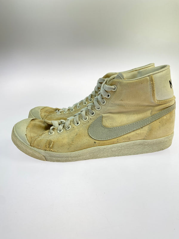 【ジャンク品】【メンズ】 NIKE ナイキ 80'S BRUIN CANVAS HI スニーカー 靴 シューズ 160-260730-hu-26-min サイズ：US：10 カラー：ホワイト（汚れのため変色） 万代Net店