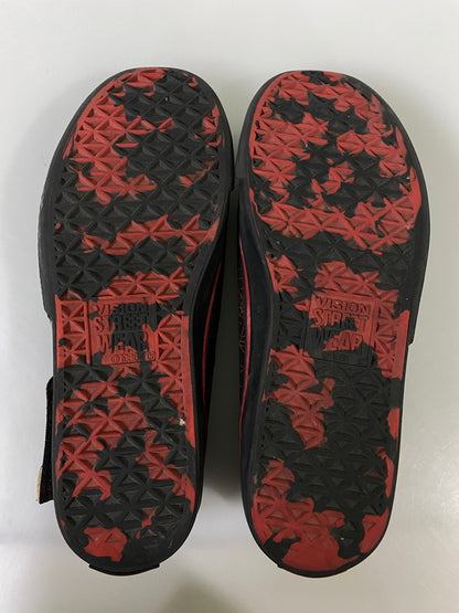【現状渡し品】【メンズ】 VISION STREET WEAR ヴィジョン ストリート ウェア SPIDER WEB SNEAKERS 80'S スパイダー ウエブ スニーカーズ メンズ 靴 80年代 シューレース欠品 162-260731-em-80-min サイズ：US9 カラー：ブラック/レッド 万代Net店