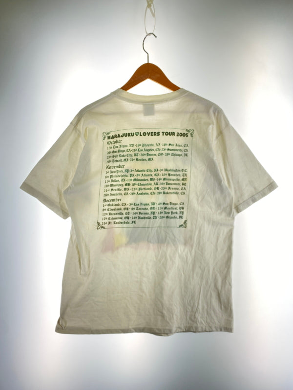 【中古品】【メンズ】 GWEN STEFANI グウェン ステファニー 2005 HARAJUKU LOVERS TOUR ハラジュク ラバーズ ツアー 半袖 Tシャツ メンズ トップス 146-260731-em-17-min サイズ：Ｌ カラー：ホワイト 万代Net店
