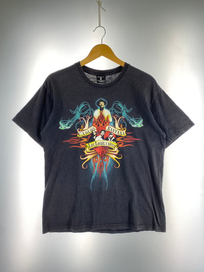 【中古品】【メンズ】 CARLOS SANTANA LOS LONELY BOYS カルロス サンタナ ロス ロンリー ボーイズ 2005 TOUR TEE ツアー Tシャツ 半袖 メンズ トップス 2005年 プリント 146-260731-em-19-min サイズ：M カラー：ブラック 万代Net店
