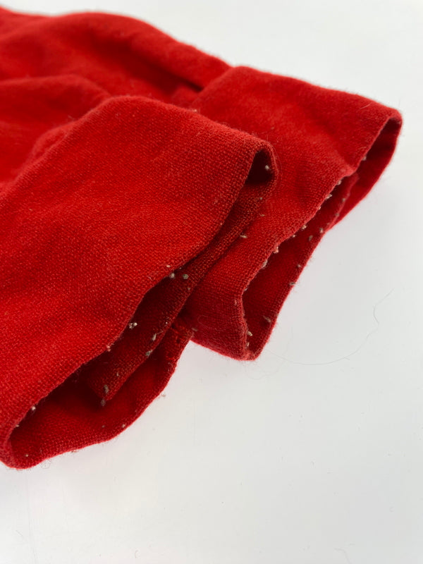 【現状渡し品】【メンズ】 SPORTSMAN スポーツマン WOOL SHIRT 60'S ウール シャツ メンズ 長袖 トップス 60年代 ヴィンテージ カルフォルニア 146-260731-em-23-min サイズ：M カラー：レッド 万代Net店