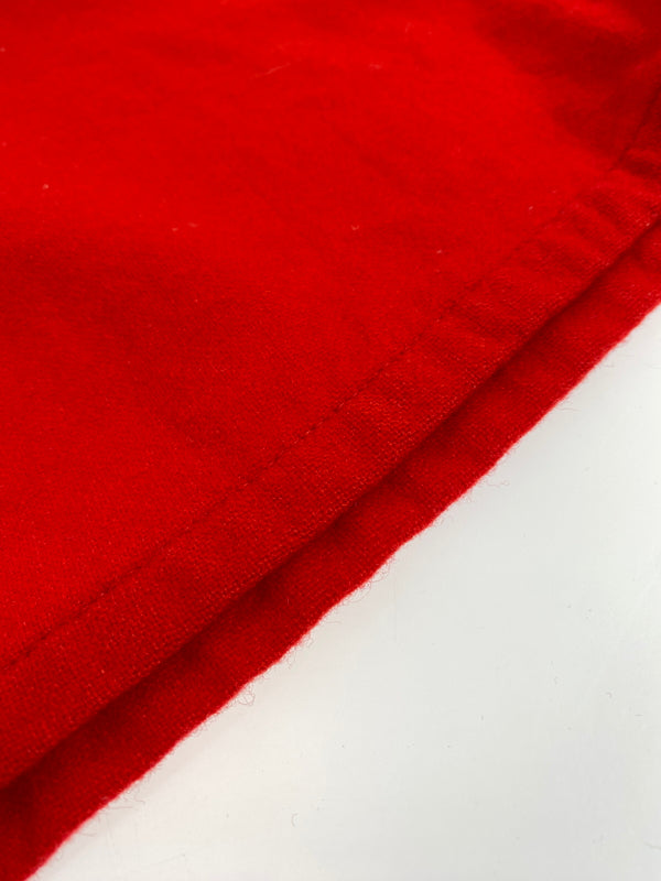 【現状渡し品】【メンズ】 SPORTSMAN スポーツマン WOOL SHIRT 60'S ウール シャツ メンズ 長袖 トップス 60年代 ヴィンテージ カルフォルニア 146-260731-em-23-min サイズ：M カラー：レッド 万代Net店