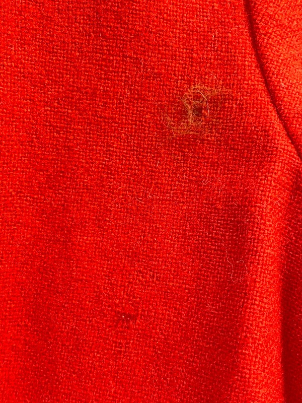 【現状渡し品】【メンズ】 SPORTSMAN スポーツマン WOOL SHIRT 60'S ウール シャツ メンズ 長袖 トップス 60年代 ヴィンテージ カルフォルニア 146-260731-em-23-min サイズ：M カラー：レッド 万代Net店