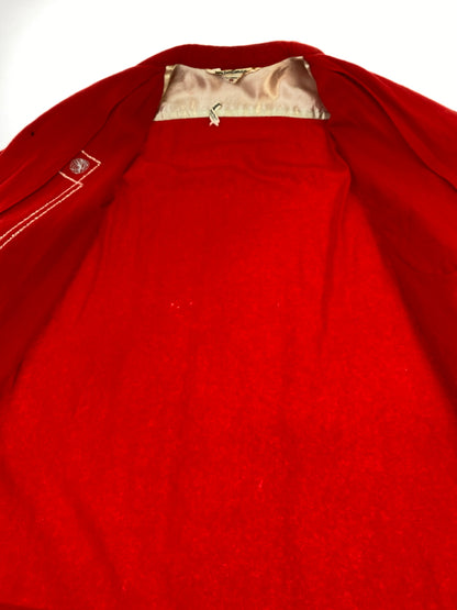 【現状渡し品】【メンズ】 SPORTSMAN スポーツマン WOOL SHIRT 60'S ウール シャツ メンズ 長袖 トップス 60年代 ヴィンテージ カルフォルニア 146-260731-em-23-min サイズ：M カラー：レッド 万代Net店