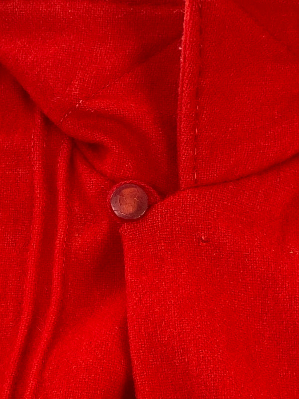 【現状渡し品】【メンズ】 SPORTSMAN スポーツマン WOOL SHIRT 60'S ウール シャツ メンズ 長袖 トップス 60年代 ヴィンテージ カルフォルニア 146-260731-em-23-min サイズ：M カラー：レッド 万代Net店