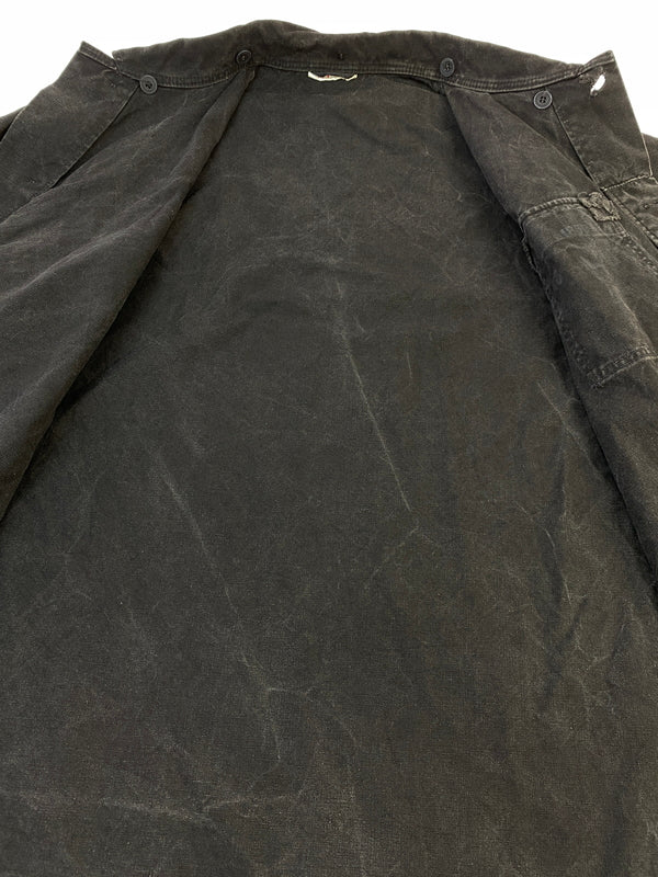 【中古品】【メンズ】 ドイツ軍 WORK SHIRT ワークシャツ メンズ トップス 長袖 ミリタリー 作業用 制服用 146-260731-em-22-min カラー：インディゴブラック 万代Net店