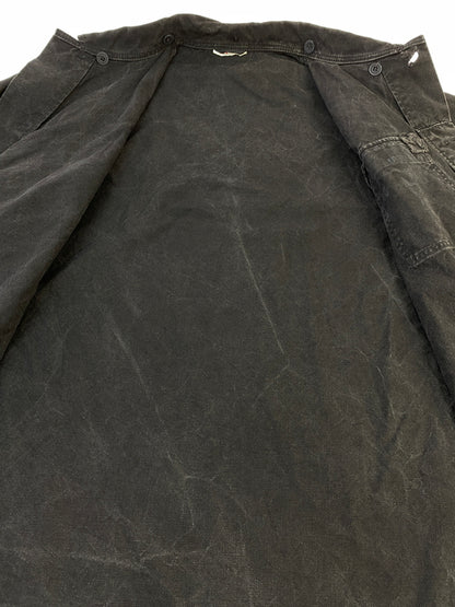 【中古品】【メンズ】 ドイツ軍 WORK SHIRT ワークシャツ メンズ トップス 長袖 ミリタリー 作業用 制服用 146-260731-em-22-min カラー：インディゴブラック 万代Net店
