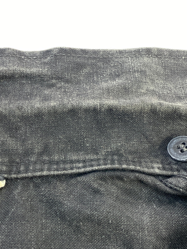【中古品】【メンズ】 ドイツ軍 WORK SHIRT ワークシャツ メンズ トップス 長袖 ミリタリー 作業用 制服用 146-260731-em-22-min カラー：インディゴブラック 万代Net店