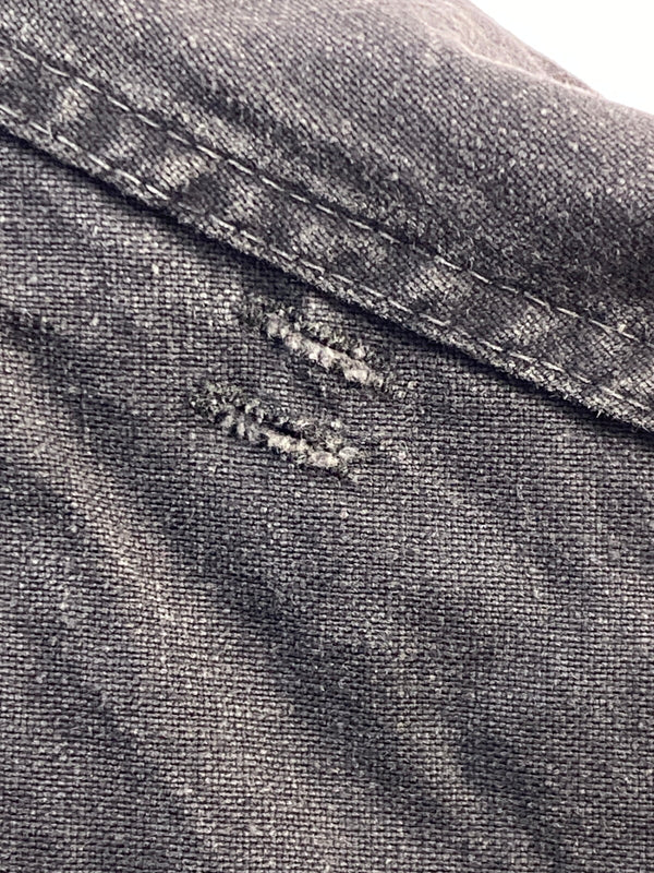【中古品】【メンズ】 ドイツ軍 WORK SHIRT ワークシャツ メンズ トップス 長袖 ミリタリー 作業用 制服用 146-260731-em-22-min カラー：インディゴブラック 万代Net店