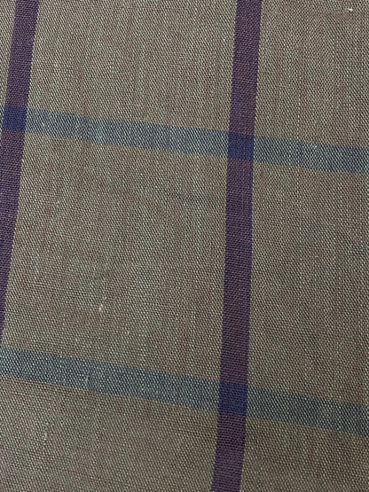 【中古品】【メンズ】 SIR WILLIAM サーウィリアム 60's CHECK SHIRT 60年代 チェックシャツ 長袖シャツ トップス 146-260731-yn-44-min サイズ：L 16-16 1/2 カラー：ダークオリーブ 万代Net店