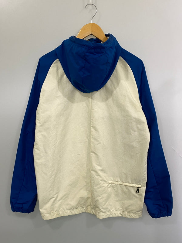 【現状渡し品】【メンズ】 NUMBER (N)INE ナンバーナイン 90's ANORAK PARKA 90年代 アノラックパーカー 青タグ アウター 140-260804-yn-06-min サイズ：3 カラー：オフホワイト/ブルー 万代Net店