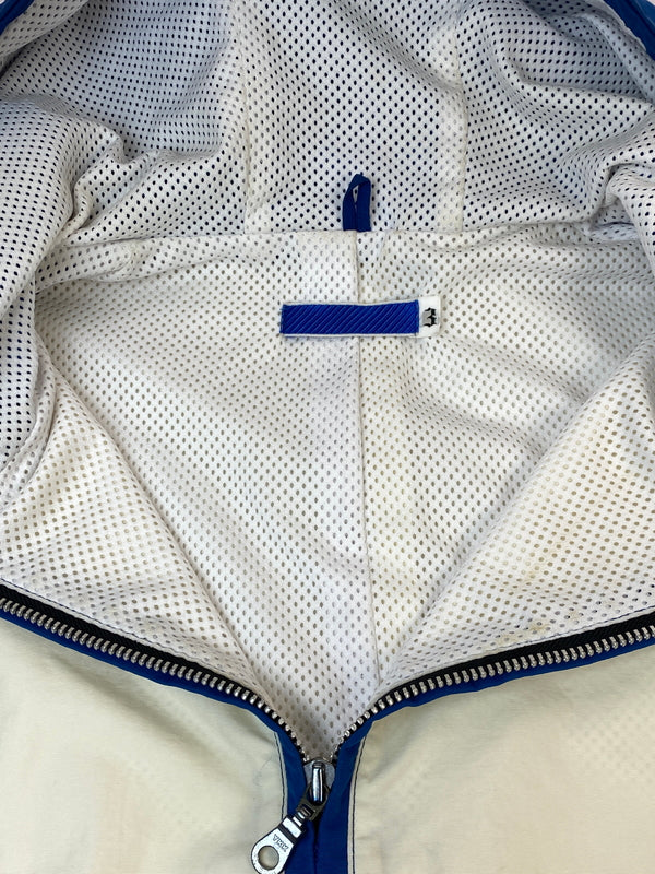 【現状渡し品】【メンズ】 NUMBER (N)INE ナンバーナイン 90's ANORAK PARKA 90年代 アノラックパーカー 青タグ アウター 140-260804-yn-06-min サイズ：3 カラー：オフホワイト/ブルー 万代Net店