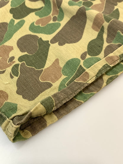 【中古品】【メンズ】 KAMO カモ 60'S DUCK HUNTER CAMO HUNTING JACKET 60年代 ダック ハンター カモ ハンティング ジャケット アウター 146-260804-hu-25-min サイズ：M カラー：グリーン系（カモ） 万代Net店