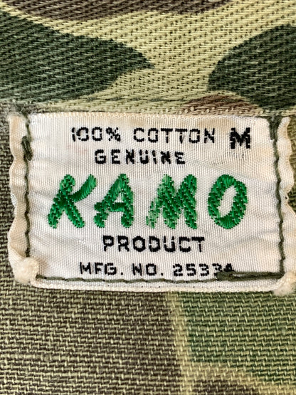 【中古品】【メンズ】 KAMO カモ 60'S DUCK HUNTER CAMO HUNTING JACKET 60年代 ダック ハンター カモ ハンティング ジャケット アウター 146-260804-hu-25-min サイズ：M カラー：グリーン系（カモ） 万代Net店