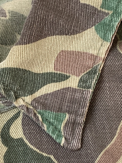 【中古品】【メンズ】 KAMO カモ 60'S DUCK HUNTER CAMO HUNTING JACKET 60年代 ダック ハンター カモ ハンティング ジャケット アウター 146-260804-hu-25-min サイズ：M カラー：グリーン系（カモ） 万代Net店