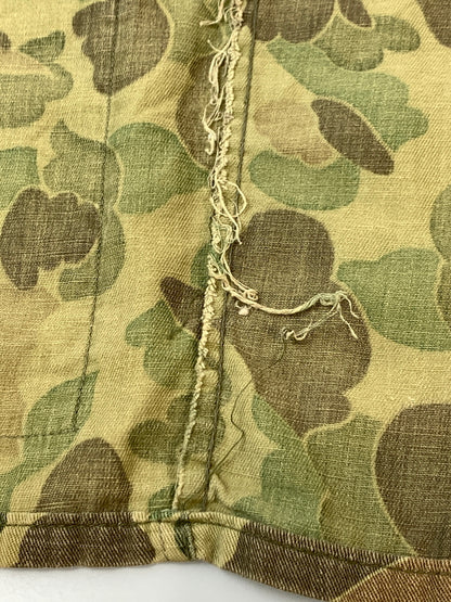 【中古品】【メンズ】 KAMO カモ 60'S DUCK HUNTER CAMO HUNTING JACKET 60年代 ダック ハンター カモ ハンティング ジャケット アウター 146-260804-hu-25-min サイズ：M カラー：グリーン系（カモ） 万代Net店