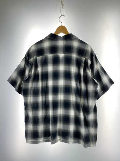 【中古品】【メンズ】 SUGAR CANE シュガーケーン RAYON OMBRE CHECK SS OPEN SHIRT SC39297 レーヨン オンブレ チェック ショートスリーブ オープン シャツ 半袖 メンズ 145-260731-em-10-min サイズ：Ｌ カラー：ブランド/ホワイト 万代Net店