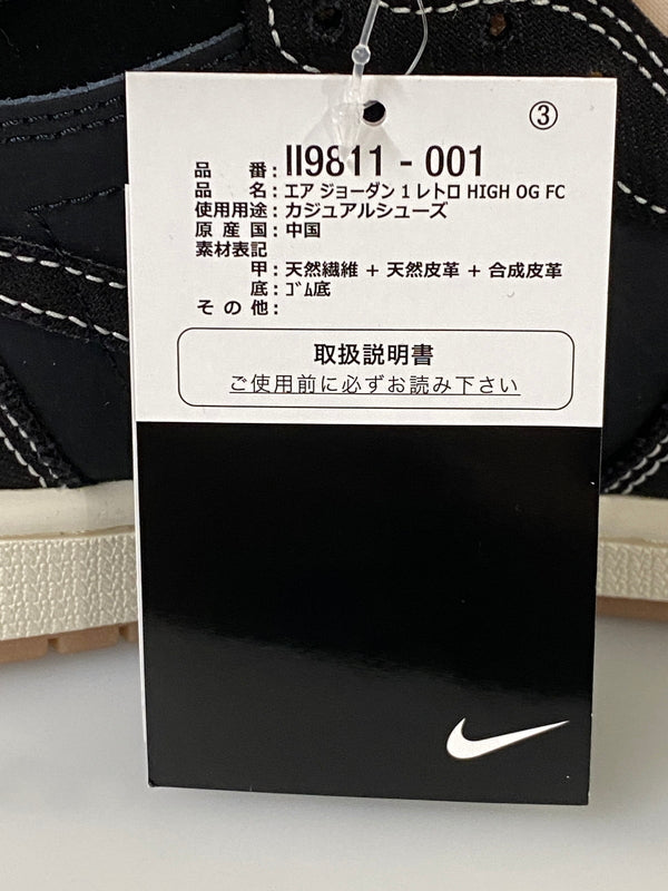 【中古品】【メンズ】 NIKE ナイキ AIR JORDAN 1 HIGH OG FLIGHT CLUB II9811-001 エアジョーダン1 ハイ OG フライトクラブ メンズ シューズ スニーカー 靴 160-260731-em-82-min サイズ：26.0cm カラー：BLACK SAIL 万代Net店