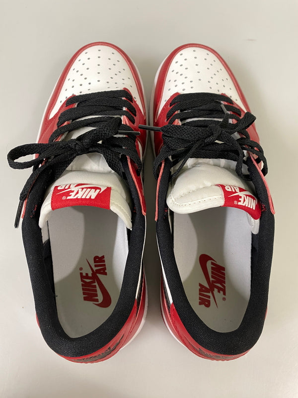 【中古品】【メンズ】 NIKE ナイキ AIR JORDAN 1 RETRO LOW OG CHICAGO HQ6998-600 エアジョーダン1 レトロ ロー OG シカゴ メンズ スニーカー 靴 シューズ 160-260731-em-83-min サイズ：26.0cm カラー：レッド/ブラック」/ホワイト 万代Net店