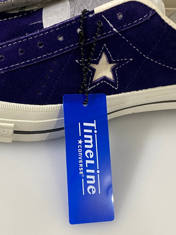 【中古品】【メンズ】 CONVERSE コンバース ONE STAR J VTG PURPLE ワンスター J ヴィンテージ パープル メンズ 靴 スニーカー シューズ 162-260731-em-84-min サイズ：26.0cm カラー：パープル 万代Net店