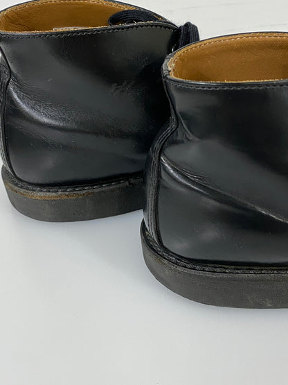 【現状渡し品】【メンズ】 RED WING レッドウィング POSTMAN CHUKKA BOOTS 9196 ポストマン チャッカ ブーツ メンズ レザー シューズ Ｄワイズ 164-260731-em-73-min サイズ：26.5cm カラー：ブラック 万代Net店